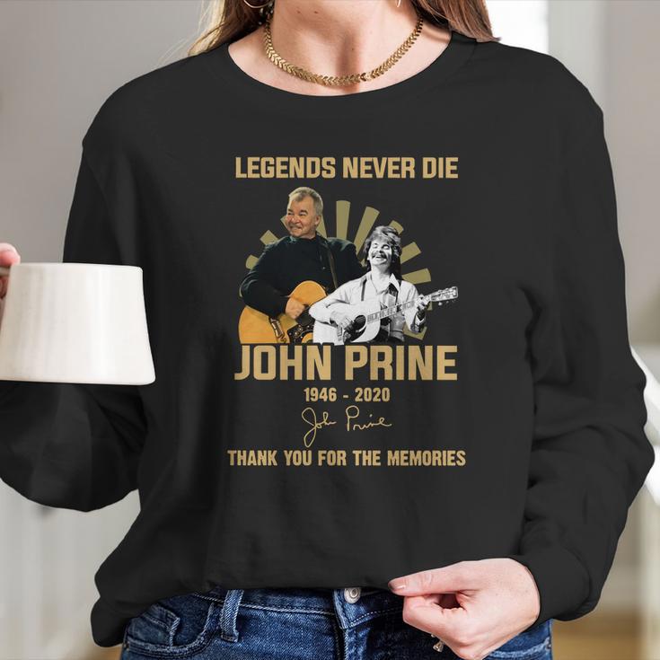 Rest John Prine Long Sleeve T-Shirt Gifts for Her