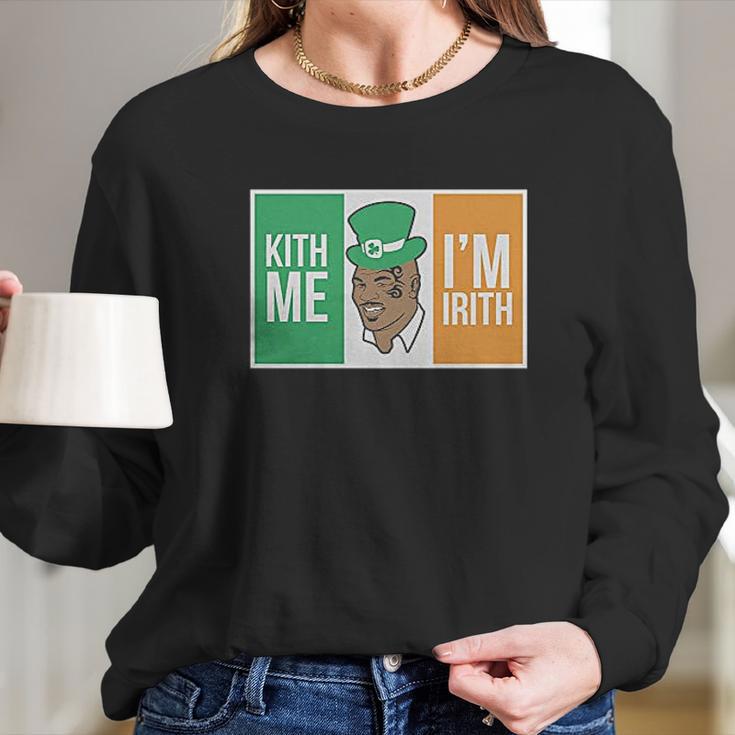 Retta Kith Me Im Irith Mike Tyson Long Sleeve T-Shirt Gifts for Her