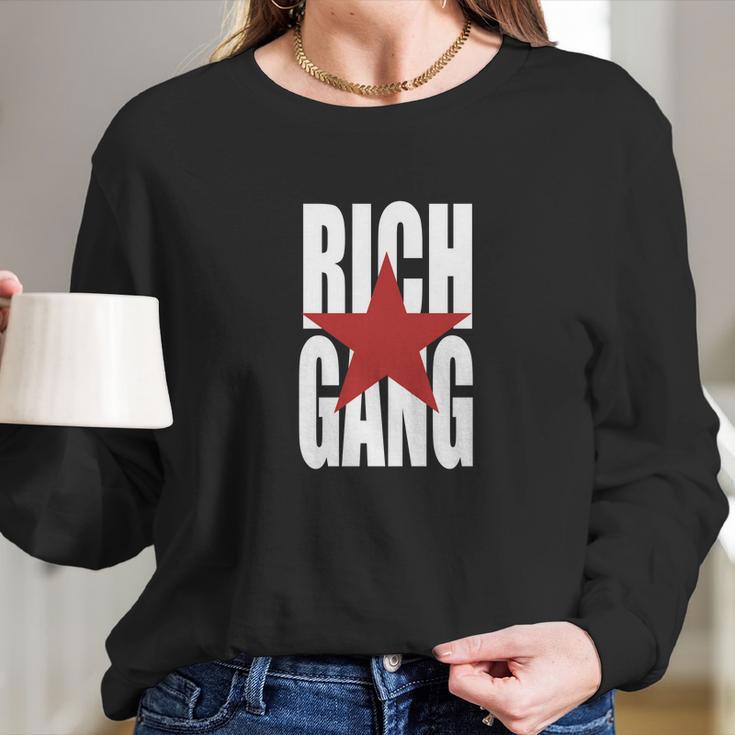 Rich Gang Long Sleeve T-Shirt Gifts for Her