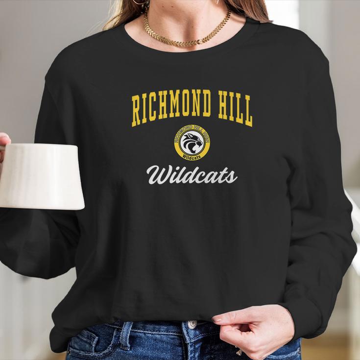 Richmond Hill High School Wildcats C3 Long Sleeve T-Shirt Gifts for Her