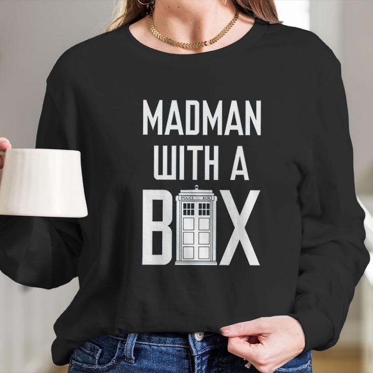 Ripple Junction Doctor Who Madman With A Box Long Sleeve T-Shirt Gifts for Her