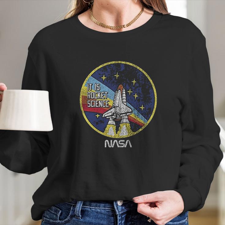 Ripple Junction Nasa Adult Long Sleeve T-Shirt Gifts for Her