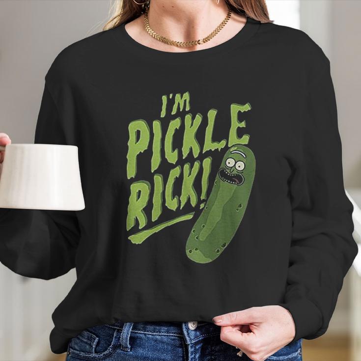 Ripple Junction Rick And Morty Im Pickle Rick Long Sleeve T-Shirt Gifts for Her