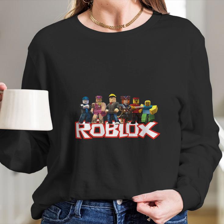 Roblox Funny Squad Long Sleeve T-Shirt Gifts for Her