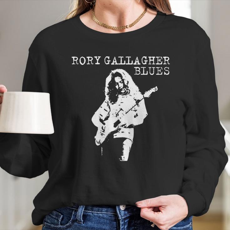 Rory Gallagher Blues Long Sleeve T-Shirt Gifts for Her