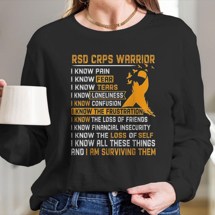 Rsd Crps Warrior Long Sleeve T-Shirt Gifts for Her