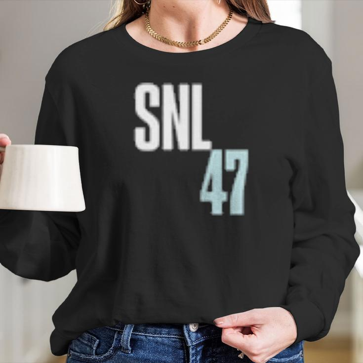 Saturday Night Live Season 47 Show 6 Concert Long Sleeve T-Shirt Gifts for Her