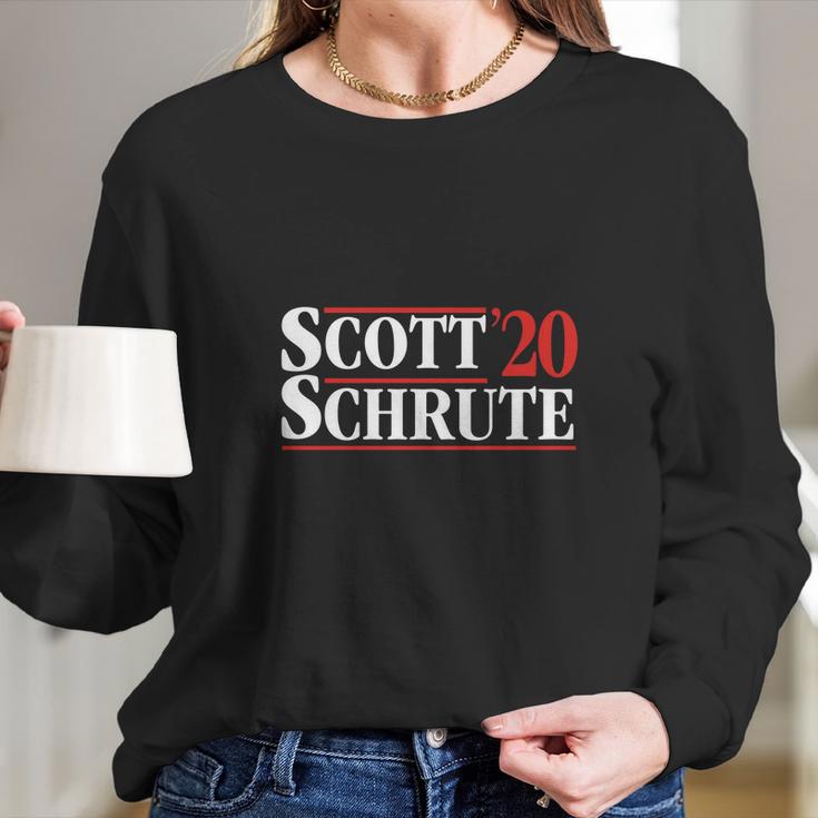 Scott Schrute 2020 Campaign Long Sleeve T-Shirt Gifts for Her