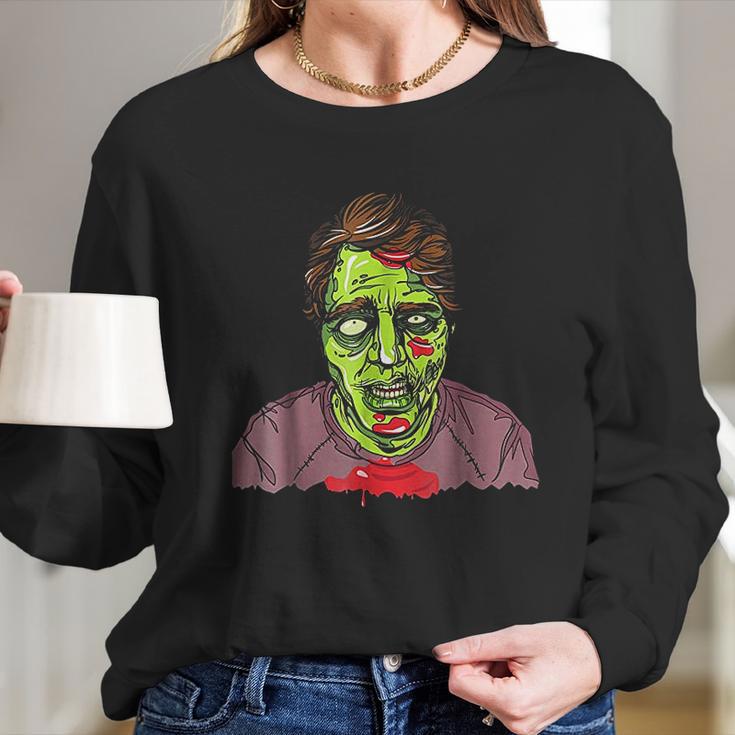 Shane Dawson Halloween Zombie Portrait Long Sleeve T-Shirt Gifts for Her