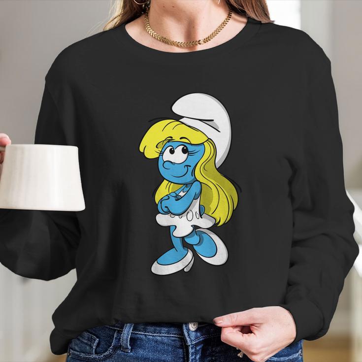 Smurfette Long Sleeve T-Shirt Gifts for Her