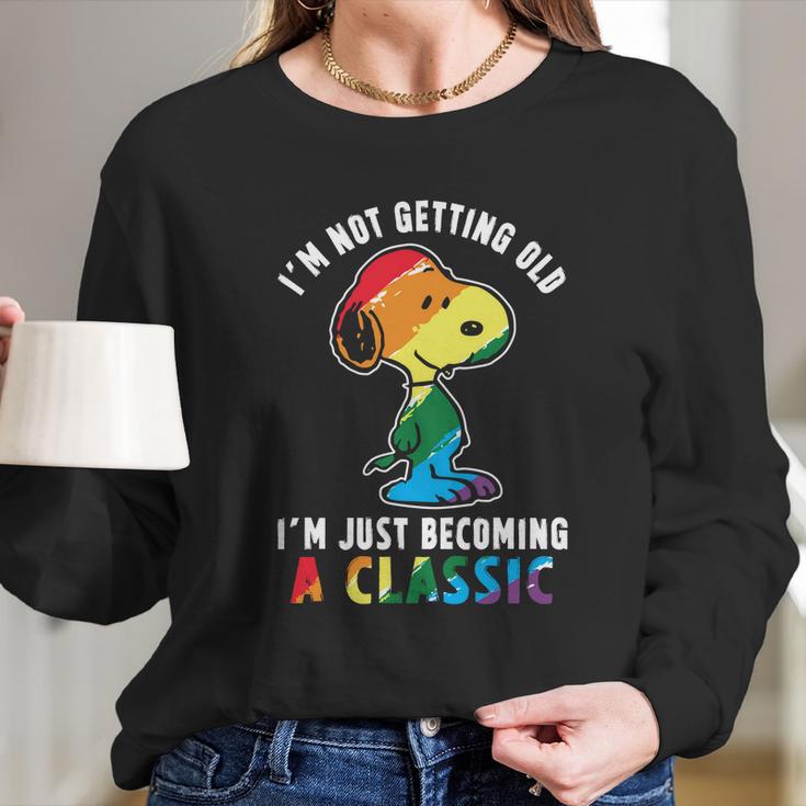 Snoopy A Classic Long Sleeve T-Shirt Gifts for Her