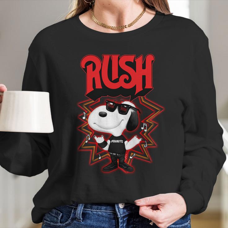 Snoopy Rush Long Sleeve T-Shirt Gifts for Her