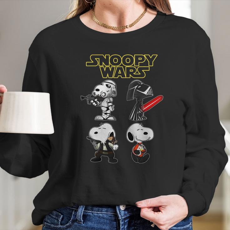 Snoopy War Long Sleeve T-Shirt Gifts for Her