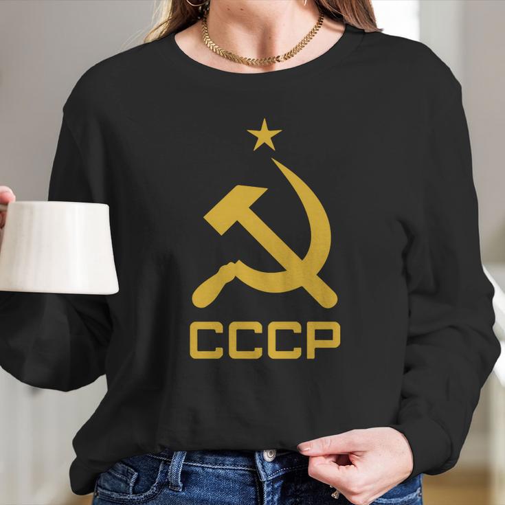 The Soviet Union Long Sleeve T-Shirt Gifts for Her