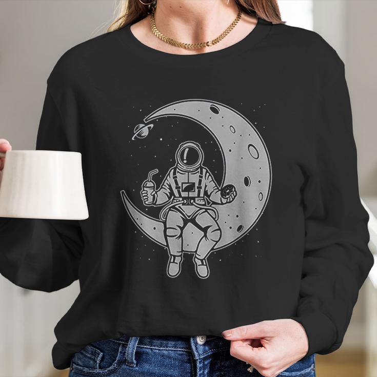 Space Astronomer Science Long Sleeve T-Shirt Gifts for Her