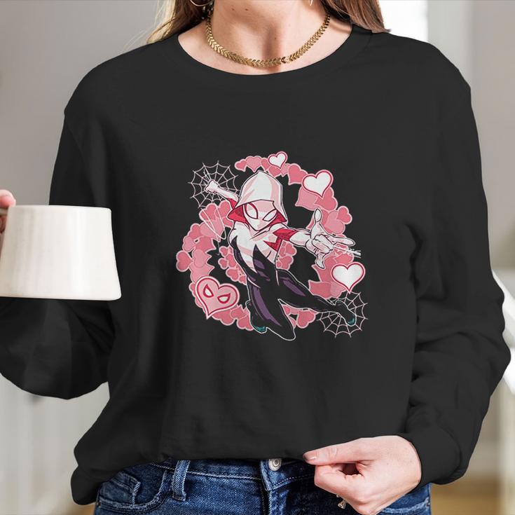 The Spider Verse Gwen Long Sleeve T-Shirt Gifts for Her