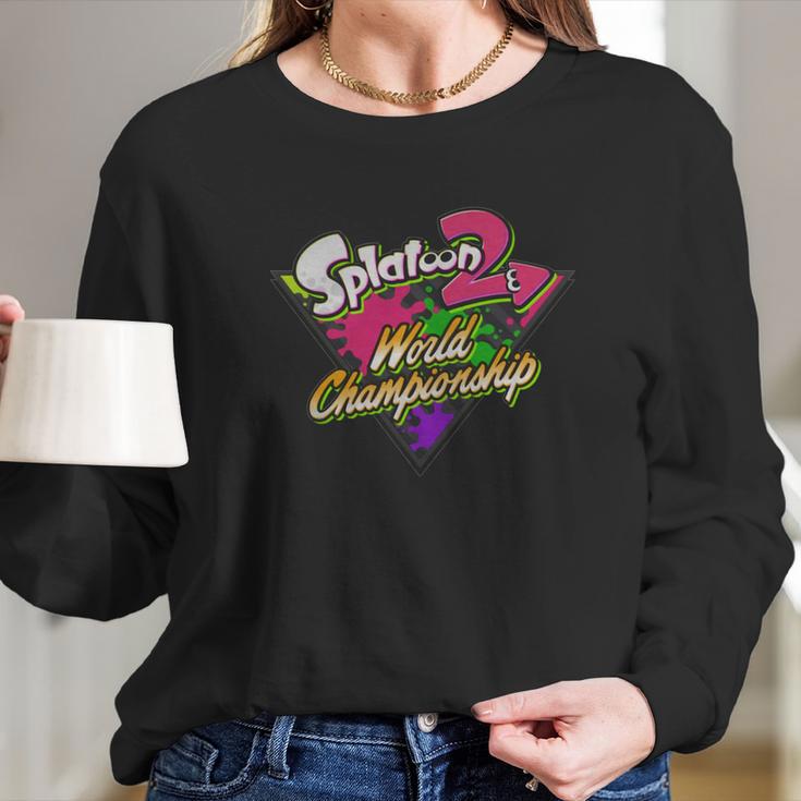 Splatoon 2 Chaos Long Sleeve T-Shirt Gifts for Her