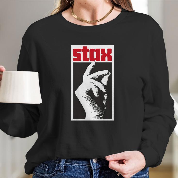 Stax Records R And B Blues Soul Music Long Sleeve T-Shirt Gifts for Her