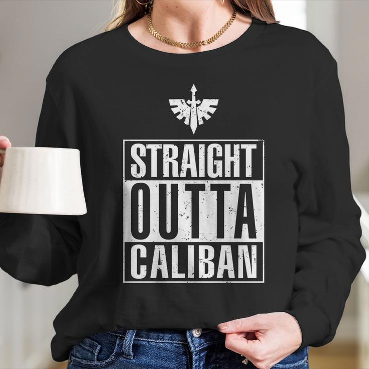 Straight Outta CalibanShirt Long Sleeve T-Shirt Hoodie Sweatshirt Long Sleeve Gifts for Her