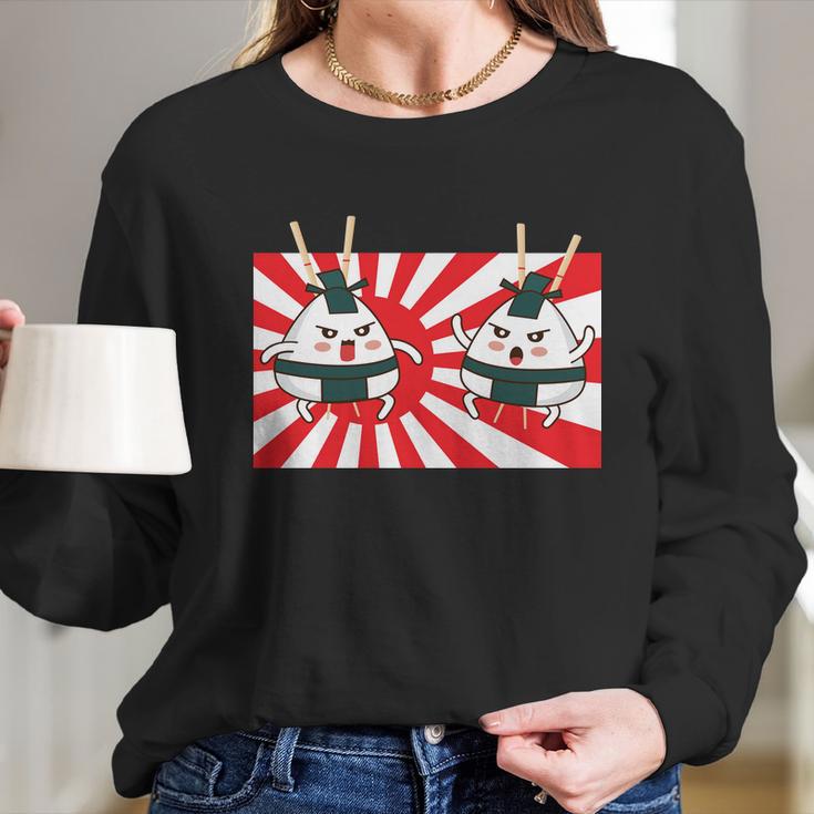 Sumo Sushi Long Sleeve T-Shirt Gifts for Her