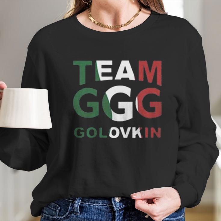 Casual Team Ggg Gennady Golovkin Long Sleeve T-Shirt Gifts for Her