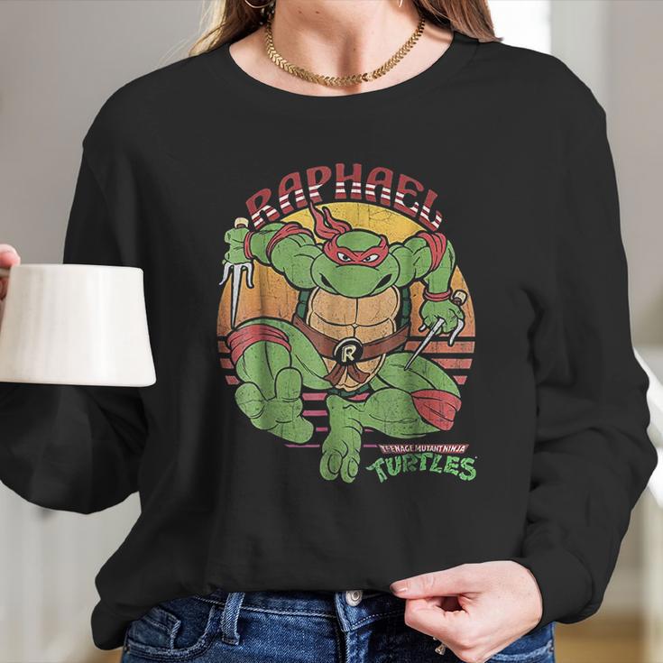 Teenage Mutant Ninja Turtles Raphael Sun Long Sleeve T-Shirt Gifts for Her