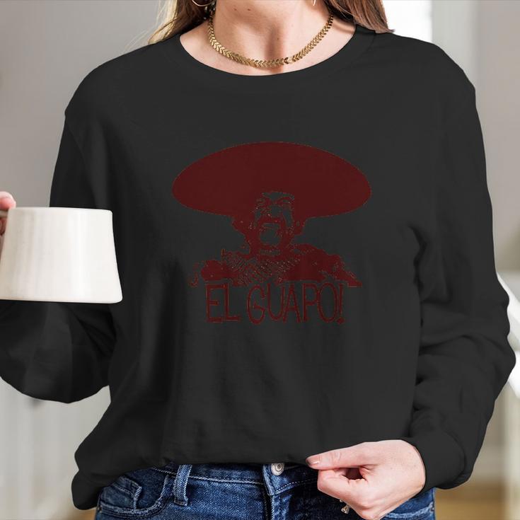 Three Amigos Eighties Funny Villain Outlaw Long Sleeve T-Shirt Gifts for Her