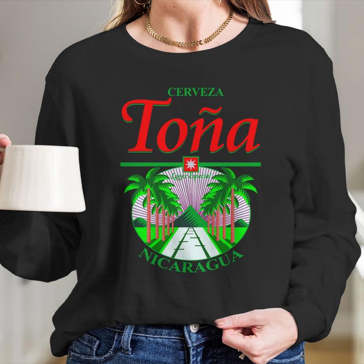 Toña Cerveza Tona Long Sleeve T-Shirt Gifts for Her