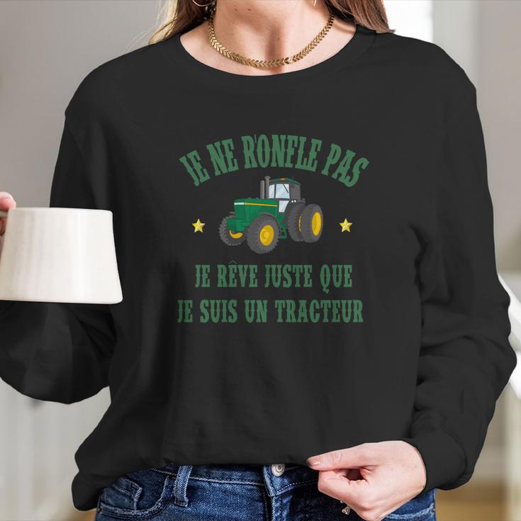 Tracteur Long Sleeve T-Shirt Gifts for Her