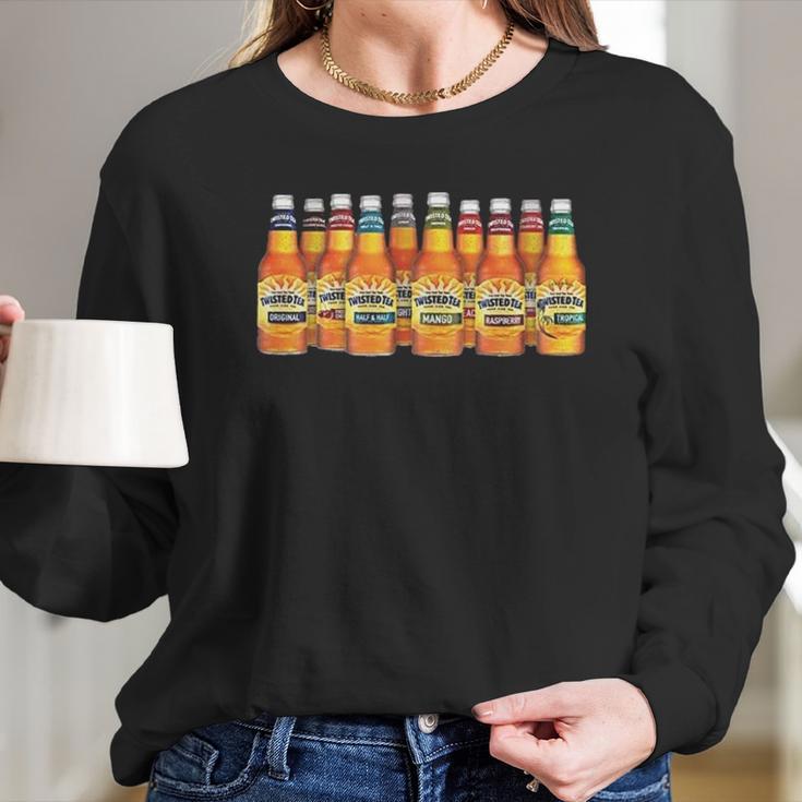 Twisted Tea Funny Flavors Long Sleeve T-Shirt Gifts for Her