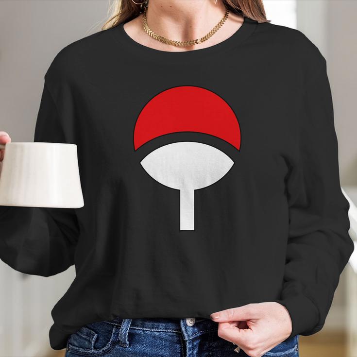 Uchiha Clan Basic Art Long Sleeve T-Shirt Gifts for Her