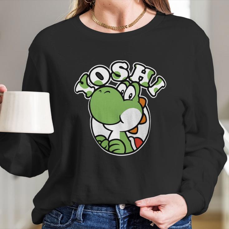 Varsity Yoshi - Nintendo Long Sleeve T-Shirt Gifts for Her