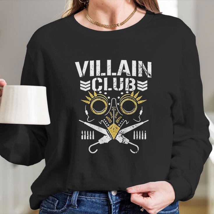 The Villain Club Marty Scurll The Bullet Club Elite Long Sleeve T-Shirt Gifts for Her