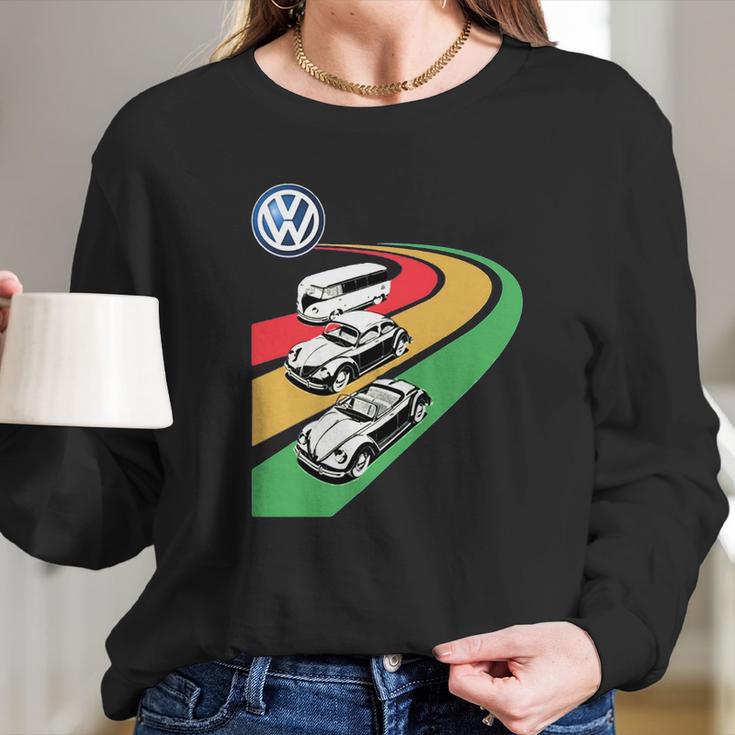 Volkswagen 3 Cars Long Sleeve T-Shirt Gifts for Her