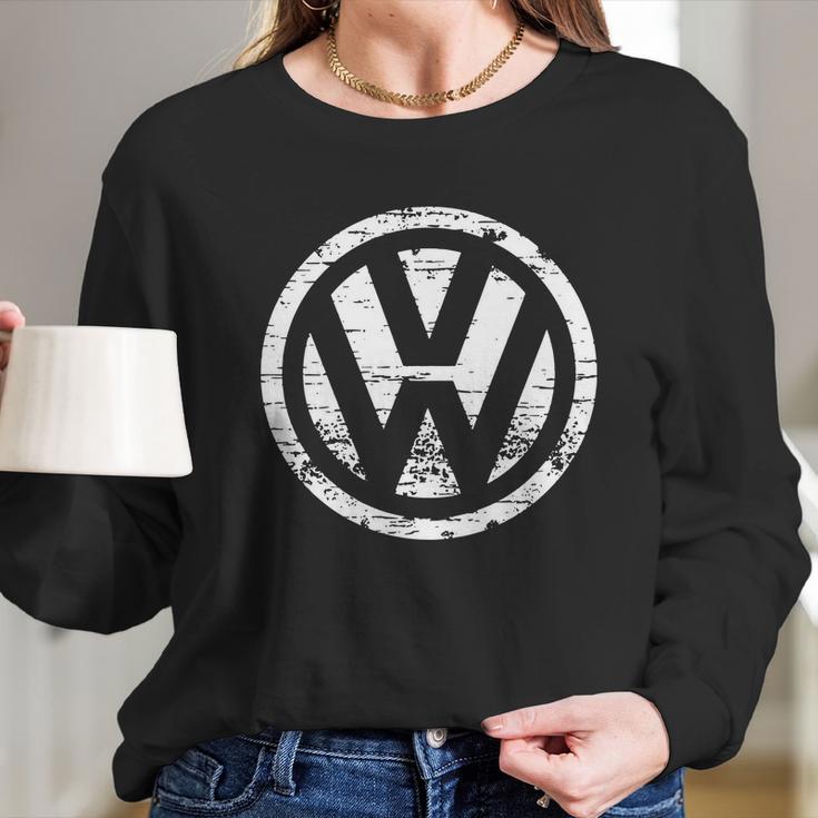 Vw Volkswagen Logo Vw Volkswagen Veedub Vw Tshirt Golf Kombi Vw Logo Volkswagen Logo Long Sleeve T-Shirt Gifts for Her