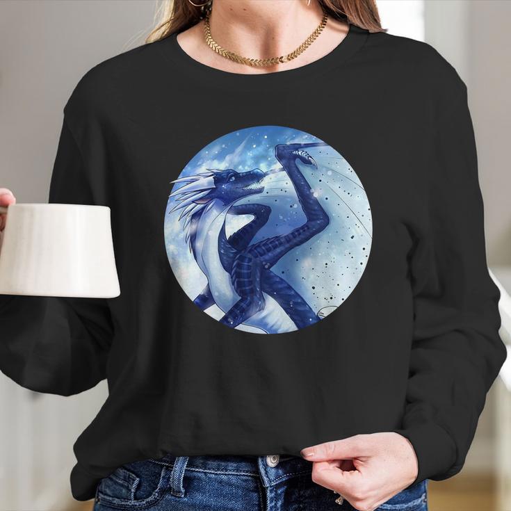 Wings Of Fire - Whiteout The Icewingnightwing Hybrid T-Shirt Long Sleeve T-Shirt Gifts for Her