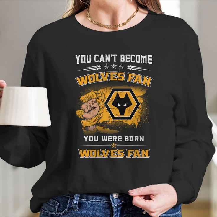 Wolverhampton Wanderers Fc-Kann-Man Long Sleeve T-Shirt Gifts for Her