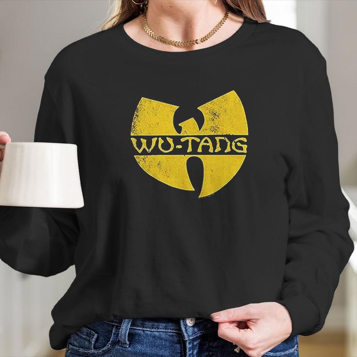 Wu Tang Clan Classic Logo Long Sleeve T-Shirt Gifts for Her