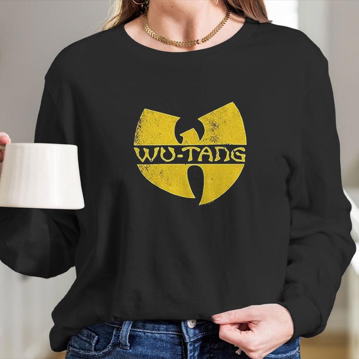 Wu Tang Clan Classic Logo Men Long Sleeve T-Shirt Gifts for Her