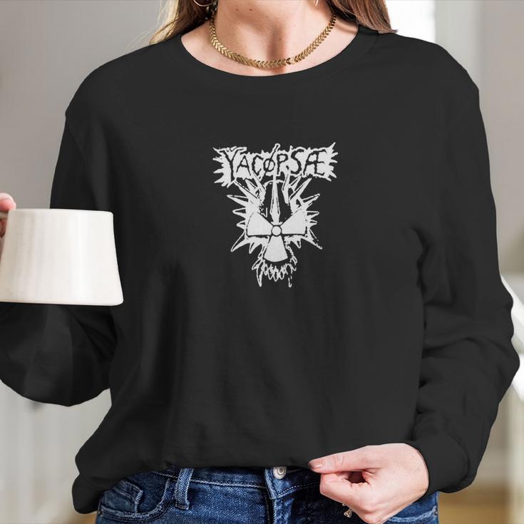 Yacopsae Grindcore Metal - Mens Long Sleeve T-Shirt T-Shirt Long Sleeve Gifts for Her