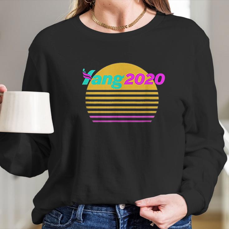 Yang Gang 2020 Presidential Andrew Yang Long Sleeve T-Shirt Gifts for Her