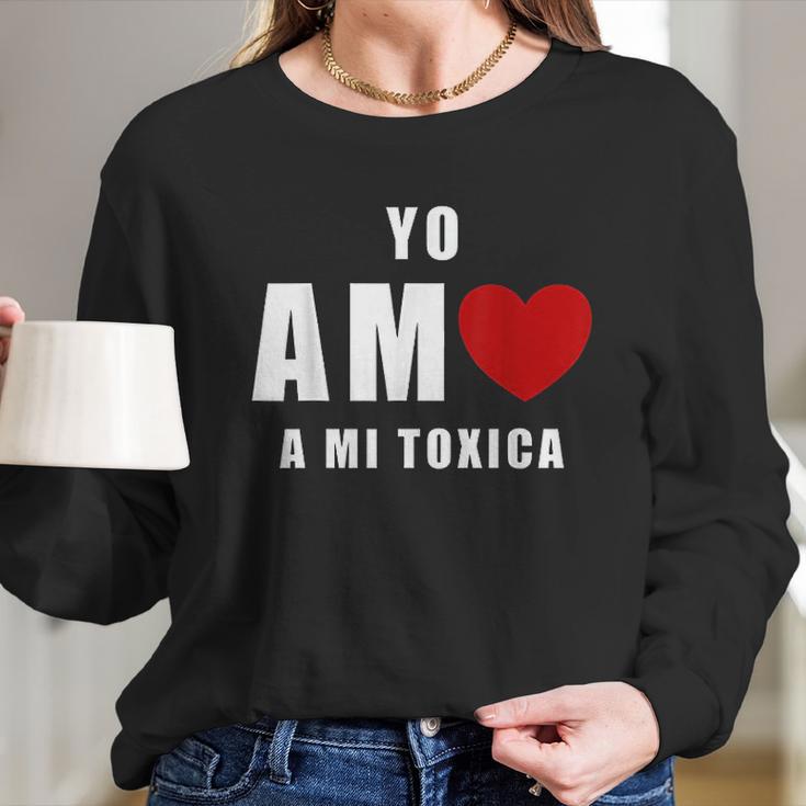 Yo Amo A Mi San Valentin Long Sleeve T-Shirt Gifts for Her