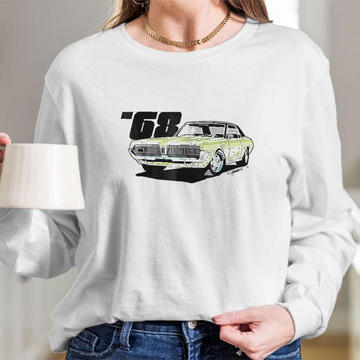 1968 Mercury Cougar Graphic Long Sleeve T-Shirt Gifts for Her