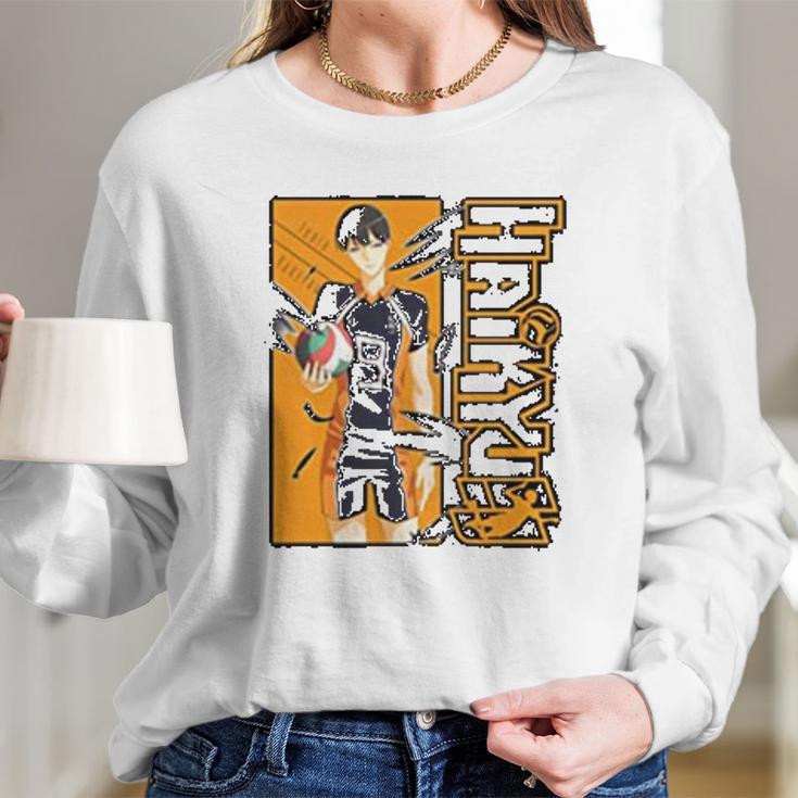 3D Haikyuu Long Sleeve T-Shirt Gifts for Her