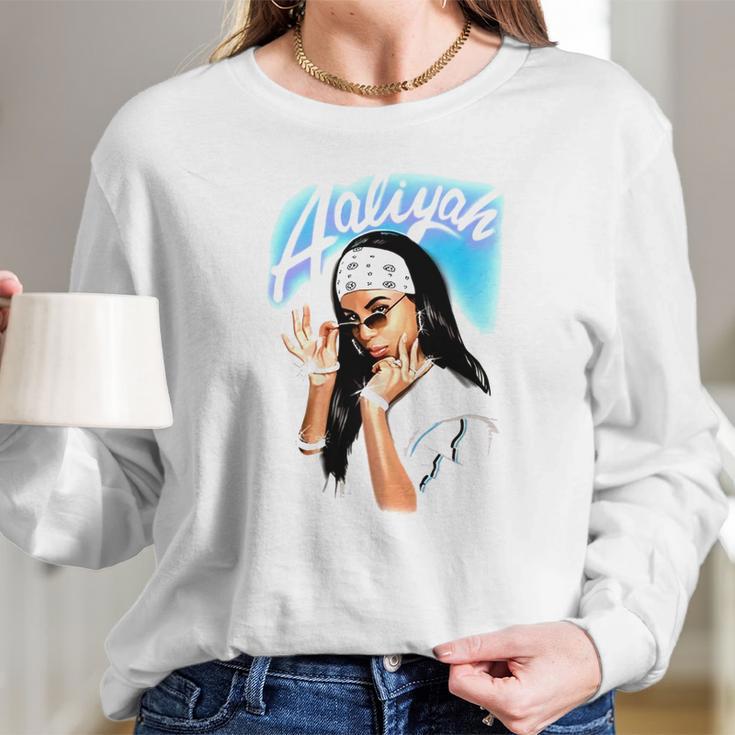 Aaliyah Cool Long Sleeve T-Shirt Gifts for Her