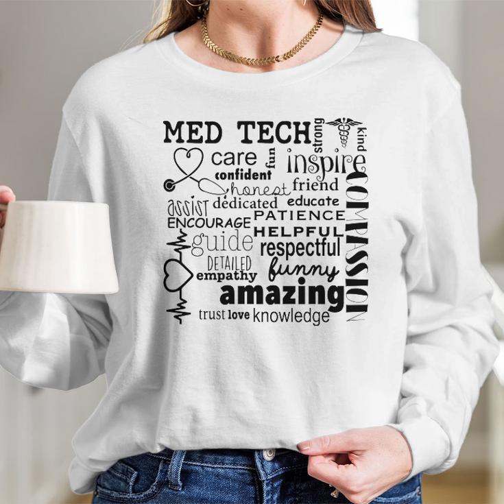 Amazing Med Tech Long Sleeve T-Shirt Gifts for Her