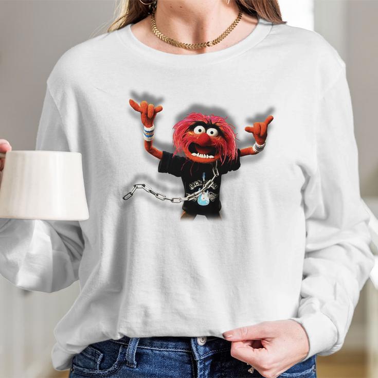 Animal Muppets Rock Long Sleeve T-Shirt Gifts for Her