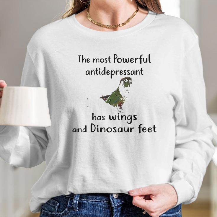 Most Antidepressant Parrot Bird Long Sleeve T-Shirt Gifts for Her