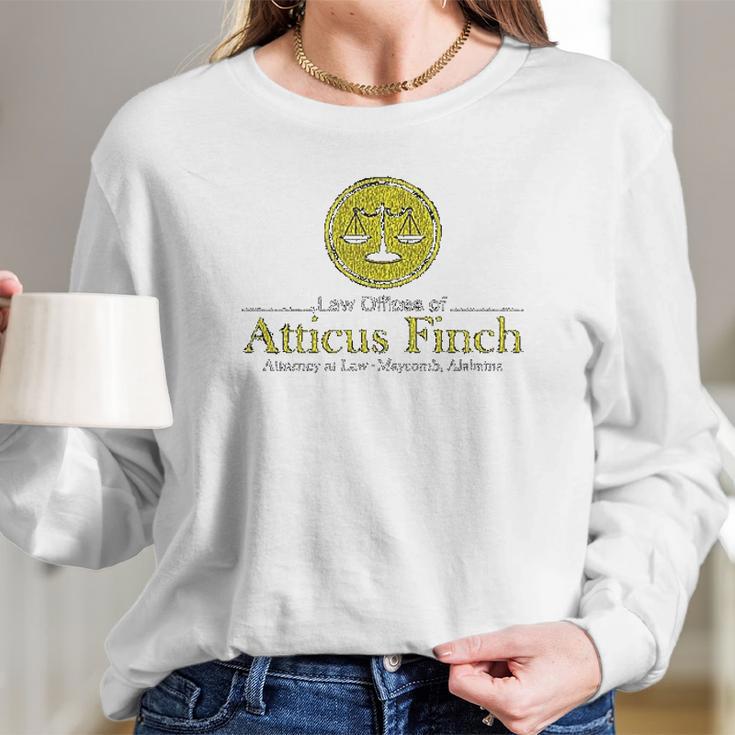 Atticus Finch Law Long Sleeve T-Shirt Gifts for Her