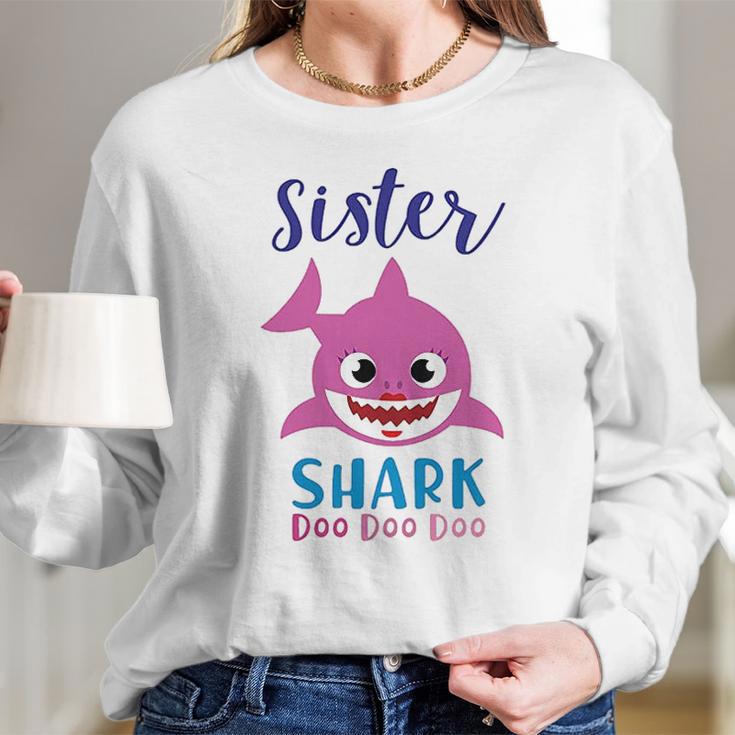 Baby Shark Doo Doo Doo Long Sleeve T-Shirt Gifts for Her